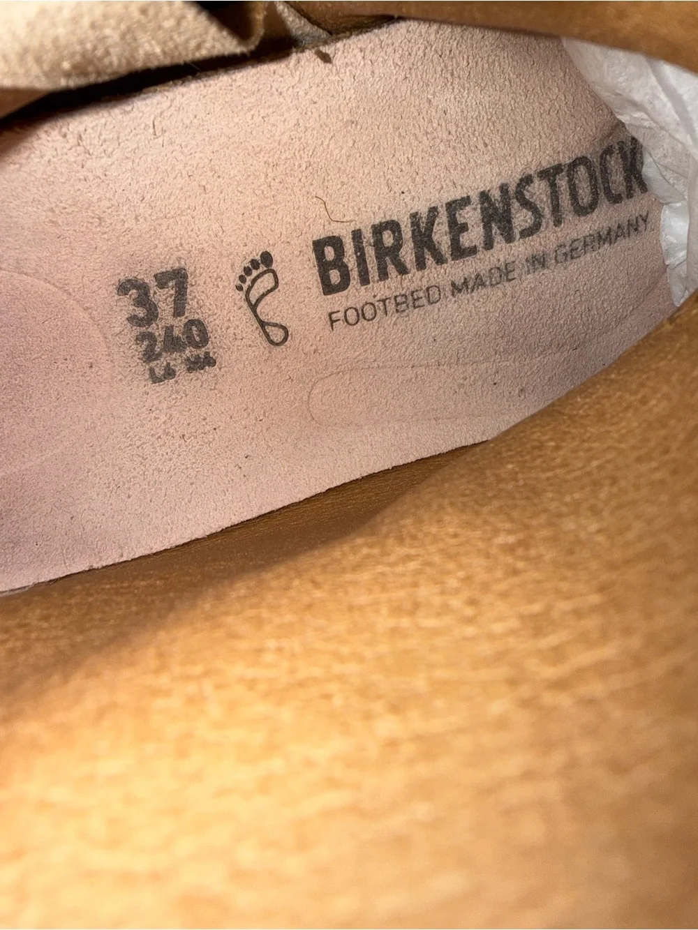 NIB Rare Birkenstock Melrose Suede Leather Booties Size 37 Regular/Wide
